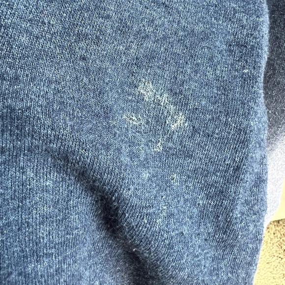 Just My Size Men's Navy Zip-Up Sweater - Picture 4 of 4